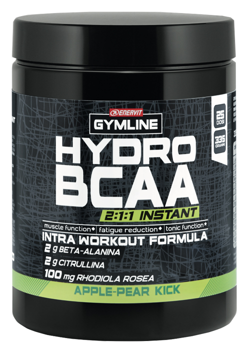 GYMLINE MUSCLE HYDRO BCAA INSTANT APPLE & PEAR POLVERE 335 G - Farmacianuova.eu