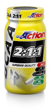 PROACTION BCAA 211 250 COMPRESSE - Farmacianuova.eu