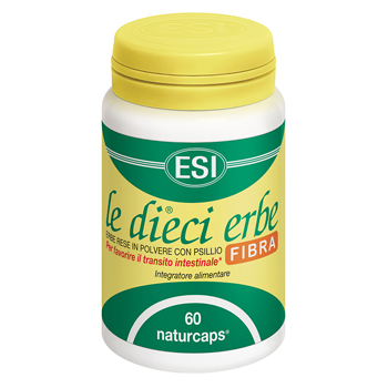 ESI LE DIECI ERBE FIBRA 60 NATURCAPS - Farmacianuova.eu