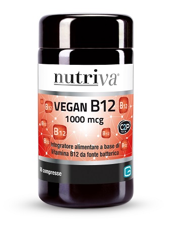 NUTRIVA VEGAN B12 60 COMPRESSE 1000MCG - Farmacianuova.eu