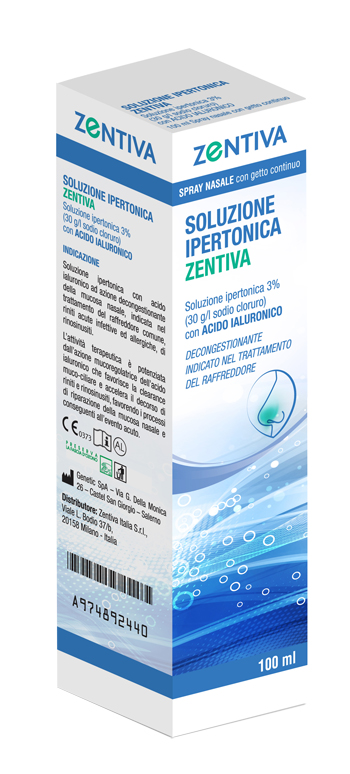 SOLUZIONE IPERTONICA ZENTIVA SPRAY NASALE 100 ML - Farmacianuova.eu