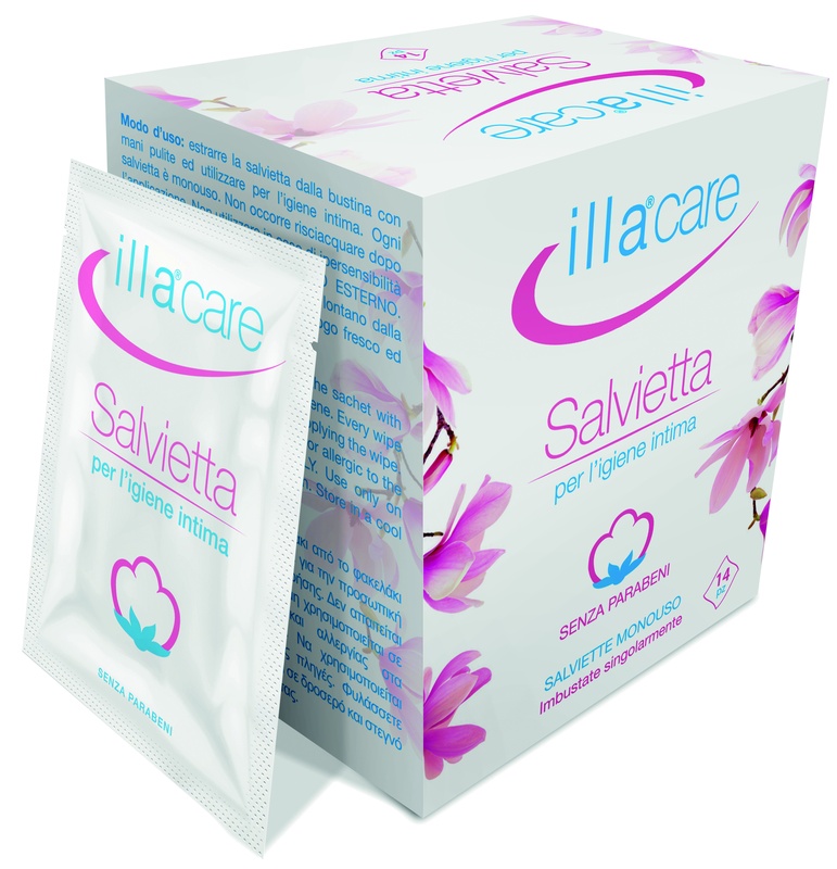 ILLA CARE SALVIETTA INTIMA 14 PEZZI - Farmacianuova.eu