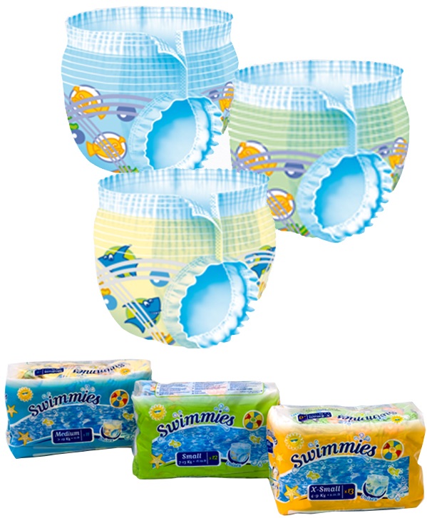 SWIMMIES PANNOLINO PANTS S3 12 KG+ TAGLIA M 11 PEZZI - Farmacianuova.eu