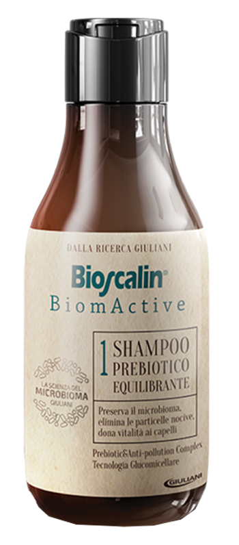 BIOSCALIN BIOMACTIVE SHAMPOO PREBIOTICO EQUILIBRANTE 200 ML - Farmacianuova.eu