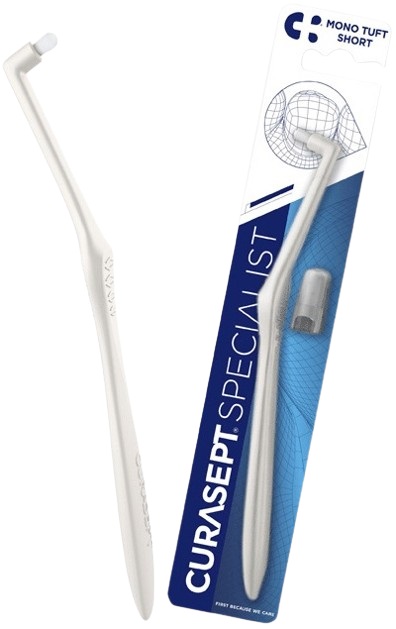 CURASEPT SPAZZOLINO SPECIALIST MONO TUFT SHORT - Farmacianuova.eu