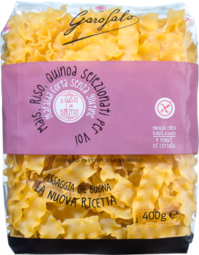 GAROFALO MAFALDA CORTA SENZA GLUTINE 400 G - Farmacianuova.eu