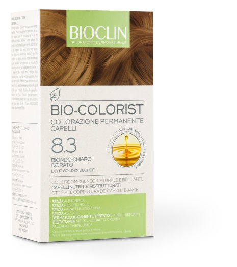 BIOCLIN BIO COLORIST 8,3 BIONDO CHIARO DORATO - Farmacianuova.eu