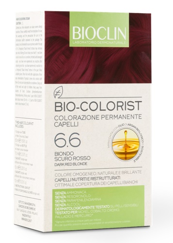 BIOCLIN BIO COLORIST 6,6 BIONDO SCURO ROSSO - Farmacianuova.eu
