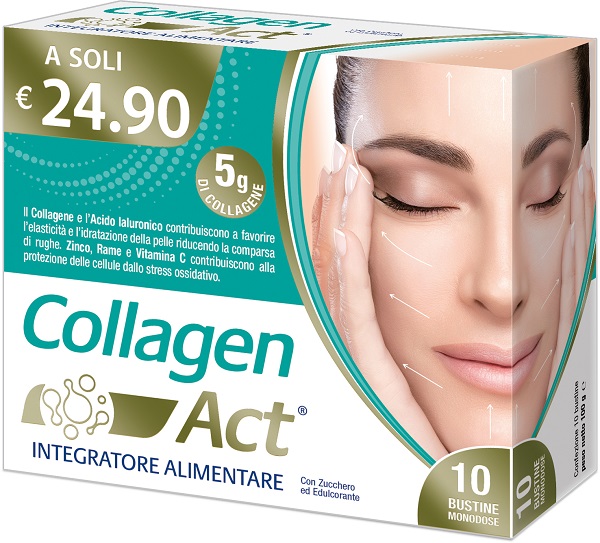 COLLAGEN ACT 10 BUSTINE MONODOSE - Farmacianuova.eu