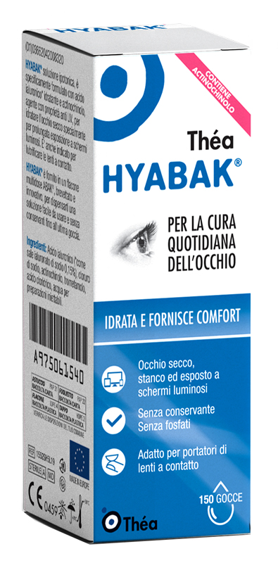 HYABAK SOLUZIONE OFTALMICA 5 ML - Farmacianuova.eu