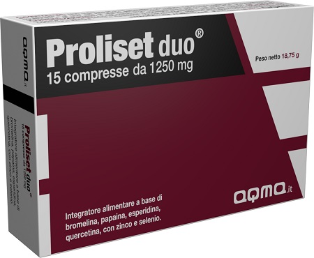 PROLISET DUO 15 COMPRESSE - Farmacianuova.eu