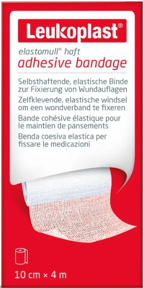 BENDA LEUKOPLAST ELASTOMULL HAFT 10 CM X 4 M - Farmacianuova.eu