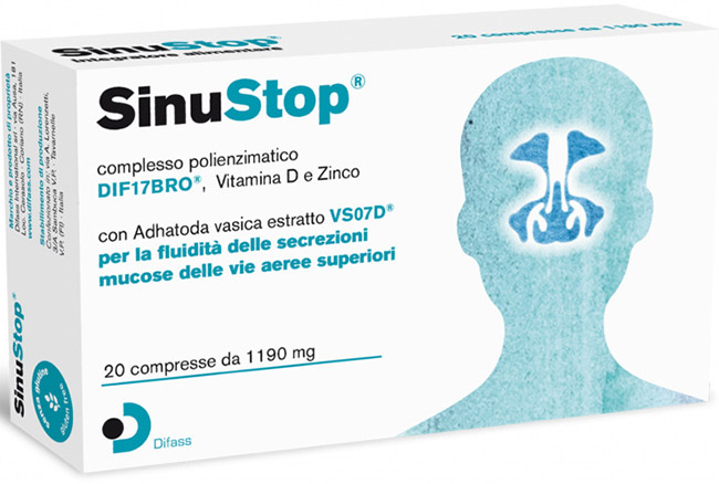 SINUSTOP 20 COMPRESSE DA 1190 MG - Farmacianuova.eu