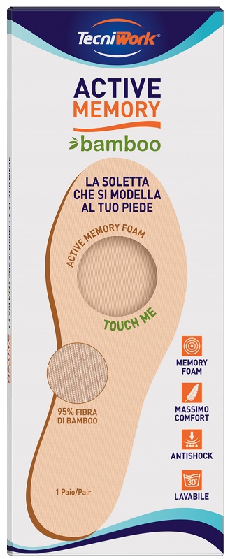 ACTIVE MEMORY SOLETTA BAMBOO 38 - Farmacianuova.eu
