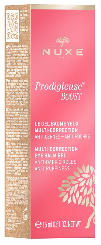 NUXE PRODIGIEUSE BOOST GEL BALSAMO OCCHI MULTI-CORREZIONE 15 ML - Farmacianuova.eu