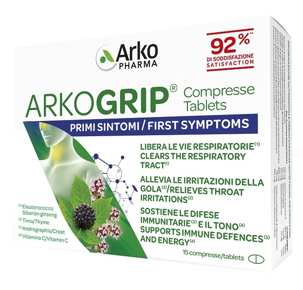ARKOGRIP 15 COMPRESSE - Farmacianuova.eu