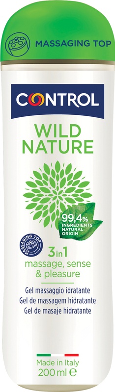 CONTROL WILD NATURE MASSAGE GEL MASSAGGIO 3 IN 1 200 ML - Farmacianuova.eu