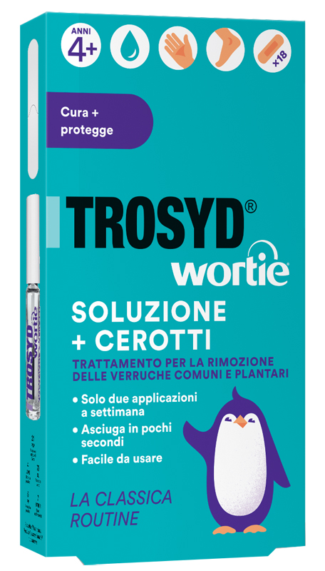 TROSYD WORTIE SOLUZIONE + CEROTTI - Farmacianuova.eu