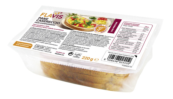 FLAVIS PANE CASERECCIO 220 G - Farmacianuova.eu