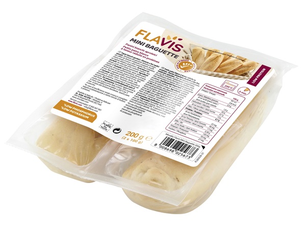 FLAVIS MINI BAGUETTE 200 G - Farmacianuova.eu