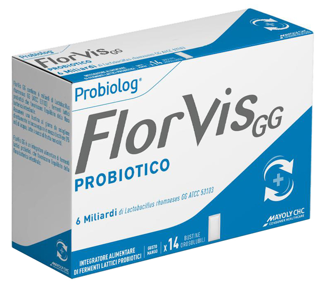 FLORVIS GG 14 BUSTINE OROSOLUBILI GUSTO MANGO - Farmacianuova.eu