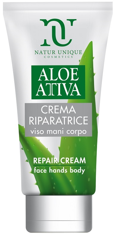 ALOE ATTIVA CREMA RIPARATRICE 150 ML NATUR UNIQUE - Farmacianuova.eu