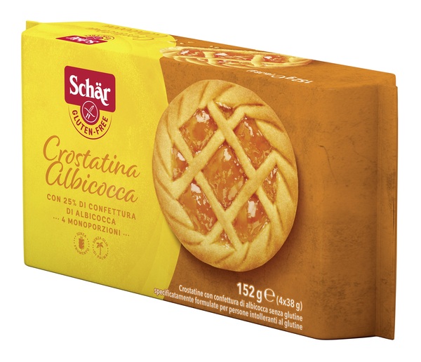 SCHAR CROSTATINA ALBICOCCA 4 X 38 G - Farmacianuova.eu