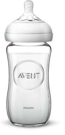 AVENT BIBERON NATURAL VETRO 240ML - Farmacianuova.eu