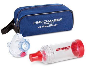 FISIOCHAMBER VISION PLUS INFANT CAMERA DI INALAZIONE ANTI STATICA CON MASCHERA PANDA - Farmacianuova.eu