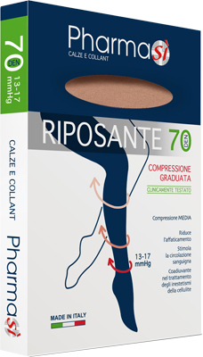 PHARMASI GAMBALETTO 70D PUNTA APERTA AMBRA 3/4 - Farmacianuova.eu