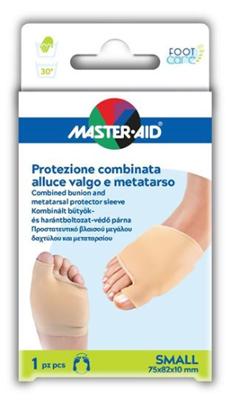 PROTEZIONE MASTER-AID FOOTCARE PER ALLUCE VALGO E METATARSO SMALL 1 PEZZO D7 - Farmacianuova.eu