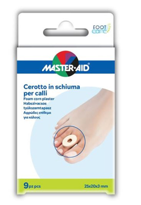 CEROTTO CALLI MASTER-AID FOOTCARE IN SCHIUMA PU 3 MM 9 PEZZI B9 - Farmacianuova.eu