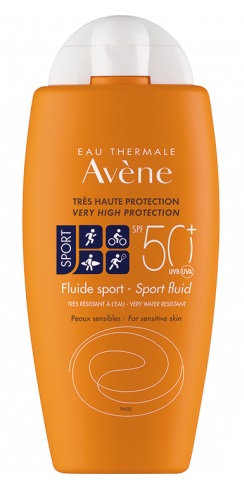 EAU THERMALE AVENE SOLARE FLUIDO SPORT SPF 50+ 100 ML - Farmacianuova.eu