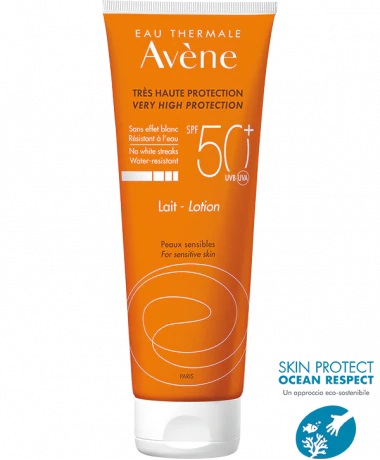 EAU THERMALE AVENE SOLARE LATTE SPF50+ 250 ML NUOVA FORMULA - Farmacianuova.eu