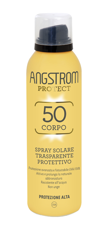 ANGSTROM PROTECT 50 CORPO SPRAY SOLARE TRASPARENTE 150 ML - Farmacianuova.eu