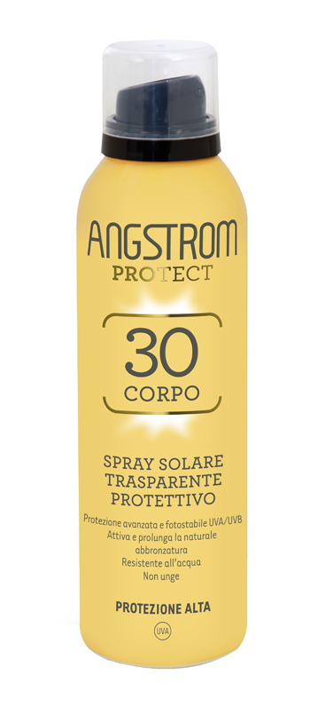 ANGSTROM PROTECT 30 CORPO SPRAY SOLARE TRASPARENTE 150 ML - Farmacianuova.eu