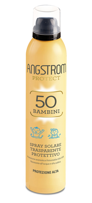 ANGSTROM PROTECT 50 BAMBINI SPRAY SOLARE TRASPARENTE 250 ML - Farmacianuova.eu