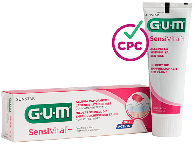 GUM SENSIVITAL + DENTIFRICIO 75 ML - Farmacianuova.eu