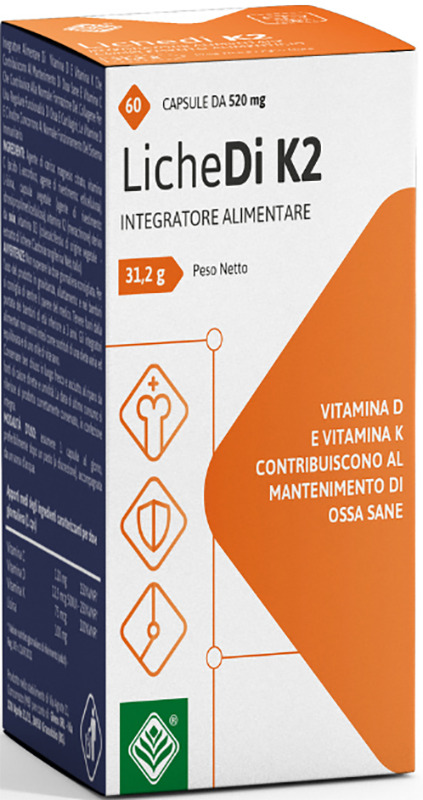 LICHEDI K2 60 CAPSULE - Farmacianuova.eu