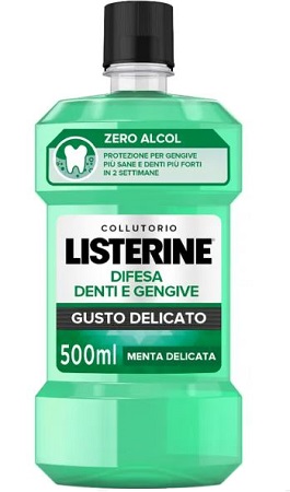LISTERINE DENTI & GENGIVE DELICATO 500 ML - Farmacianuova.eu