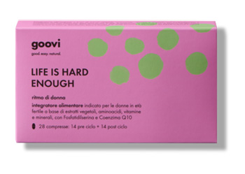GOOVI LIFE IS HARD ENOUGH RITMO DI DONNA 28 COMPRESSE - Farmacianuova.eu