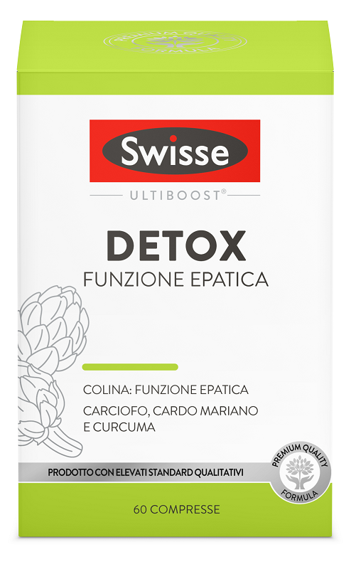 SWISSE DETOX FUNZIONE EPATICA 60 COMPRESSE DA 1085 MG - Farmacianuova.eu