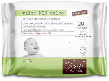 FIOCCHI DI RISO SALVIETTE TALCO NON TALCO - Farmacianuova.eu
