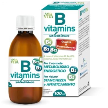 SANAVITA B VITAMINS SOLUZIONE 100 ML - Farmacianuova.eu