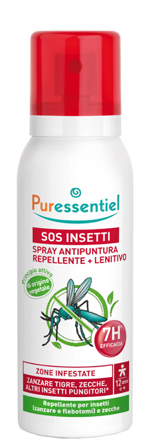 PURESSENTIEL SPRAY ANTIPUNTURA SOS INSETTI PMC 75 ML - Farmacianuova.eu