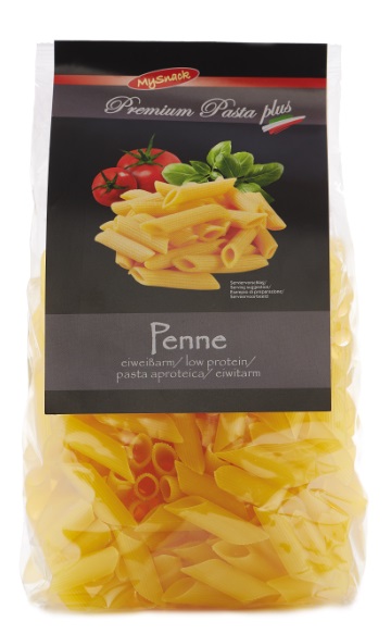 MY SNACK PREMIUM PLUS PASTA APROTEICA PENNE 500 G - Farmacianuova.eu
