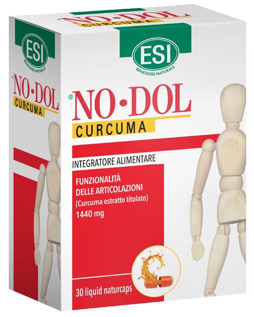 ESI NO DOL CURCUMA 30 NATURCAPS LIQUID - Farmacianuova.eu