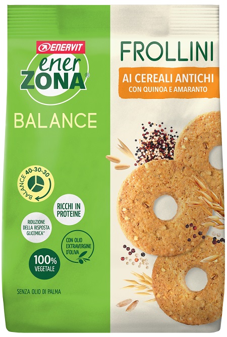 ENERZONA FROLLINI VEG CEREALI ANTICHI 250 G - Farmacianuova.eu