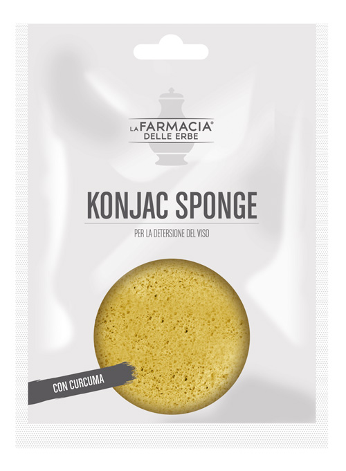 FDE KONJAC SPONGE CURCUMA 1 PEZZO - Farmacianuova.eu