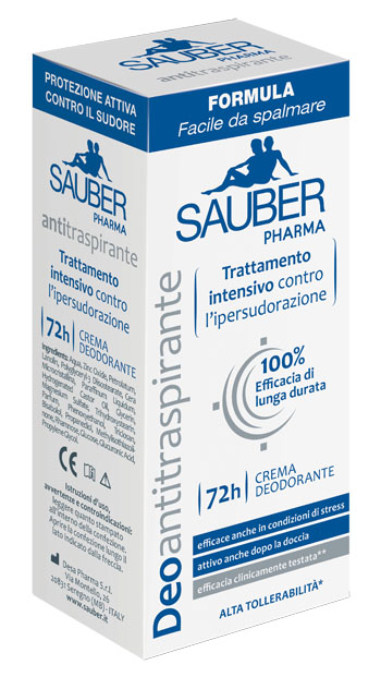 SAUBER DEOANTITRASPIRANTE 72H CREMA 30 ML - Farmacianuova.eu